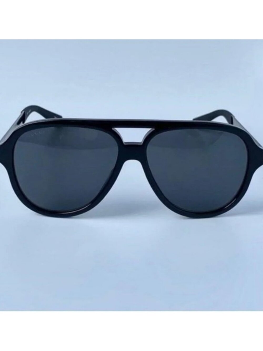 Authentic- New - Gucci Men’s Sunglasses GG0688S 001 Black/ Gray - Picture 9 of 12